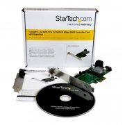 Controladora StarTech SATA III MSATA 3 Portas Sata, 1 Porta MSATA, Suporte para HyperDuo SSD,  PCI Express 2.0 X1