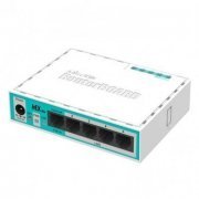 MikroTik RouterBoard 750R2 Hex Lite 5 portas 10/100Mbps 850MHz 64MB
