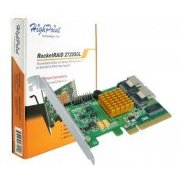 HIGH POINT Controladora HighPoint RocketRAID 8 Canais SAS/SATA 6Gbs, 2x SFF-8087 PCI-E x8 2.0 RAID 0/1/5/6/10/50/JBOD