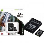 Kingston Cartão de Memória Classe 10 64GB Micro SDXC Canvas Select Plus
