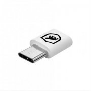 Gorila Shield Adaptador Micro USB para Tipo-C Cor Branco