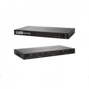 Splitter Hdmi 3d 4k 1 X 8 Saídas Resoluções HDMI: 24/50/60fs/1080p/1080i/720p/576p/576i, 480p/480i, 3840 * 2160/30Hz, 4Kx2K