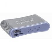 Switch SMC Gigabit SMC8505T EZ - 5x 10/100/1000 Mbps 5 portas 10/100/1000 não-gerenciado, Todas as portas suportam auto-MDI/MDI-X, Filtro CRC evitam que