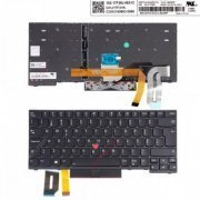 Teclado Lenovo Thinkpad T480S L480 E480 L380 com Point Stick sem backlight - Padrão Português com Ç