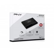 PNY SSD CS900 SERIES 480GB SATA3 6GBs 3D TLC Espessura 7mm. Velocidade de Leitura 550MBs, Velocidade de gravação 500MBs