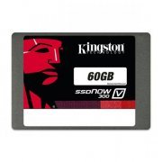 SSD Kingston V300 60GB SATA III 6Gb/s, 2.5 Polegadas, Leitura maximo 450MB/s, Gravaçao maximo 420MB/s