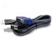 TRENDnet Cabo chaveador KVM USB 1.8m 1.8 metros USB - Compatível com KVM TK-803R / TK-1603R
