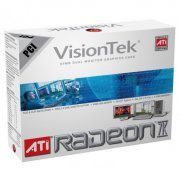 VisionTek Placa de Vídeo PCI 32bit Dual Monitor VGA e DVI VisionTek ATI Radeon 7000 64Mb 2048 x 1536