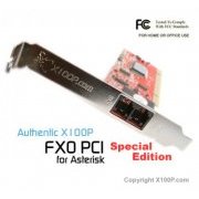 X100P.com Placa PCI 32Bit FXO Asterisk Voip IP PBX 1 Porta / X100P SE