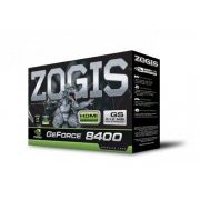 Placa de Video ZOGIS NVIDIA GeForce 8400GS 512MB 64bit GDDR2 PCI-Express 2.0, Memória Clock: 667MHz