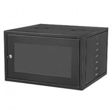 000000040 Raker mini rack 5U 450mm 19 polegadas preto