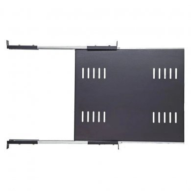 000000108 Bandeja movel 700mm 1U para rack 19 preto