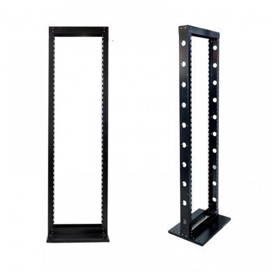 000000137 Raker rack de coluna aberto 36U 19 polegadas preto