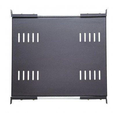 000000229 Bandeja movel 500mm 1U para rack 19 preto