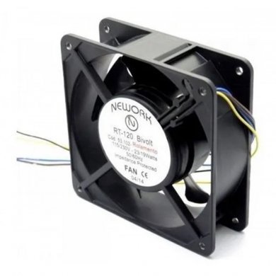 000000286 Raker kit ventilação de teto rack 19 4 fans RT-120