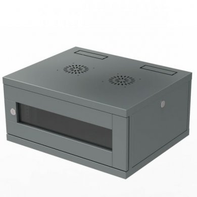 000000445 Raker mini rack 10U 470mm 19 polegadas preto