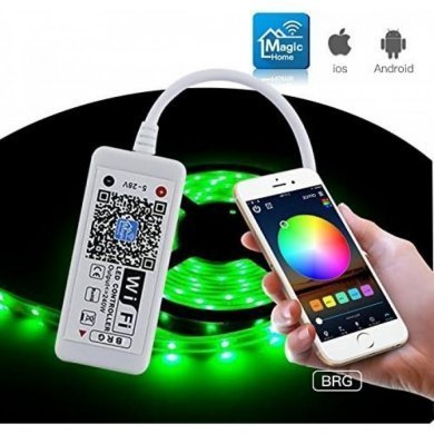 Controladora fita RGB Wi-fi Alexa Google Assistent