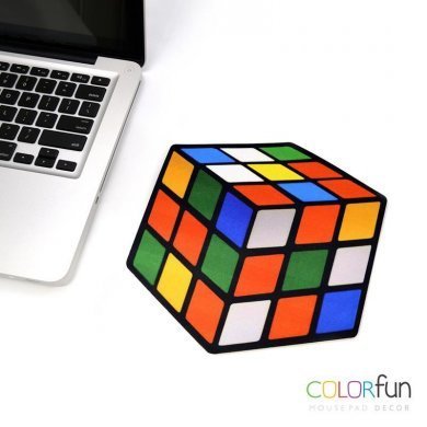 Reliza Mousepad Decor Colorfun Cubo Mágico