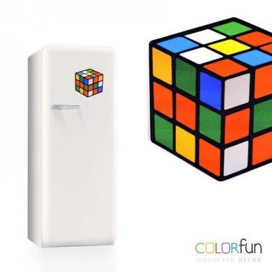 Reliza Mousepad Decor Colorfun Cubo Mágico