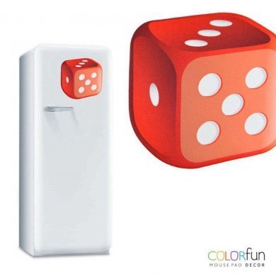 Reliza Mousepad Decor Colorfun Dado