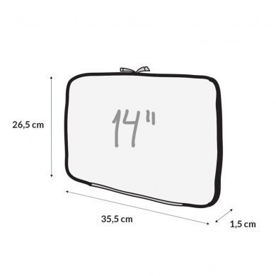 Reliza Capa para Notebook Basic 14 Poa Love