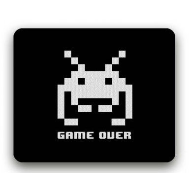 002745 Reliza Mousepad Retangular Classic Game Over