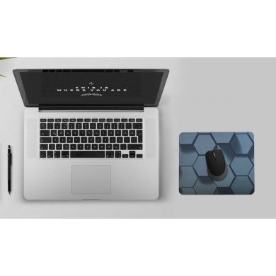 Reliza Mousepad Retangular Classic Hexagono