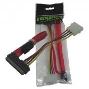 Cabo SATA Roxline 15 + 7 Pinos Dados e energia em um só conector, Comprimento: 55cm