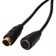 RoXline Extensão para Mouse e Teclado padrão PS2 Extesão de 3 Metros, Conectores PS2 Femea para PS2 Macho