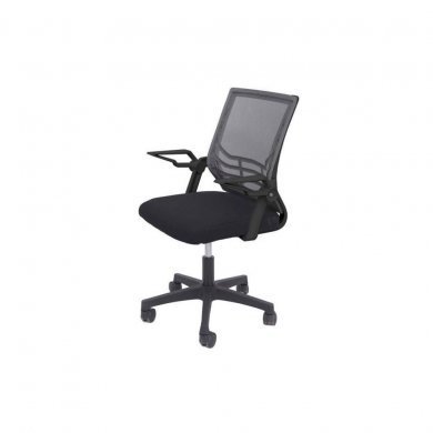 0086519-01 PCTOP CADEIRA DE ESCRITÓRIO SLIM PRETA