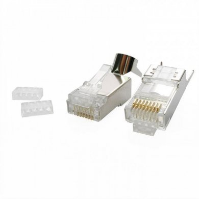 012-021 Conector RJ45 CAT6A Blindado (100 unidades)