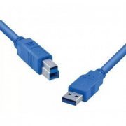 Cabo USB 3.0 A Macho x B Macho 10m azul 