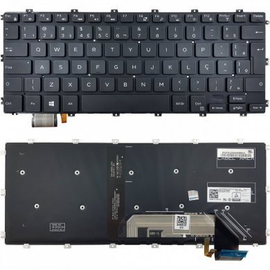 01FRHK Teclado original retroiluminado Dell Latitude 3400