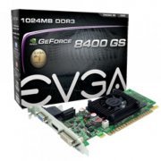 Placa de Vídeo EVGA GeForce 8400GS 1GB 64bits DDR3 PCI-Express 16x, DVI-I, HDMI, VGA