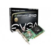Placa de Vídeo G 210 GeForce EVGA NVIDIA 1GB DDR3 64Bits PCI-E 1200MHz HDMI DVI (Acompanha espelho alto e baixo)