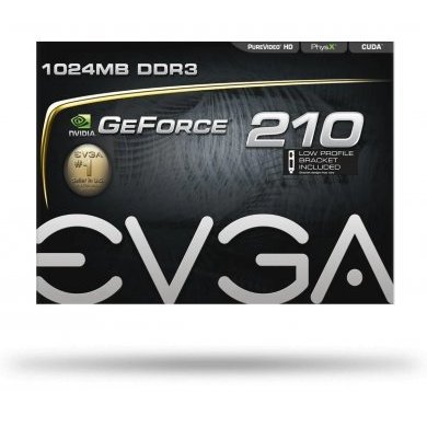 01G-P3-1313-KR EVGA Placa de Vídeo GT 210 1GB 64bits