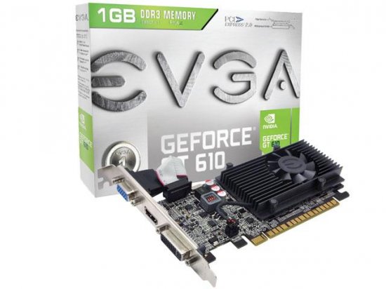 01G-P3-2615-KR Placa de Vídeo EVGA NVIDIA GEFORCE GT610