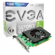 Placa de Video EVGA NVIDIA GeForce GT630 GDDR3 1GB 128-bit, PCI-e 2.0 x16, Resolução 2560x1600