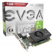 Placa de Video EVGA Nvidia GeForce GT640 1GB 64bits GDDR5 384 CUDA Cores