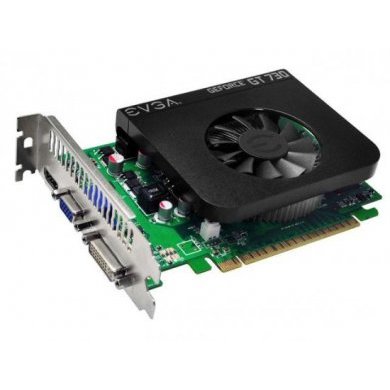 01G-P3-3736-KR Placa de Vídeo EVGA GT730 1GB 128Bit