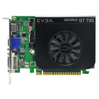01G-P3-3736-KR Placa de Vídeo EVGA GT730 1GB 128Bit
