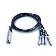 DELL EMC Cabo 40G QSFP+ para 4x 10G SFP+ Passive Direct Attach Copper Breakout Cable - 3 Meters