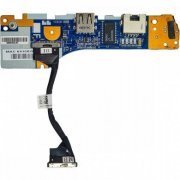 Placa IO Power Switch USB RJ45 para Lenovo Thinkpad E49 acompanha cabo