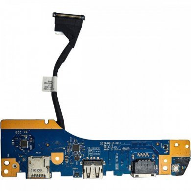 Placa IO Power Switch USB RJ45 para Lenovo Thinkpad E490