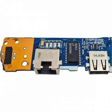 Placa IO Power Switch USB RJ45 para Lenovo Thinkpad E490