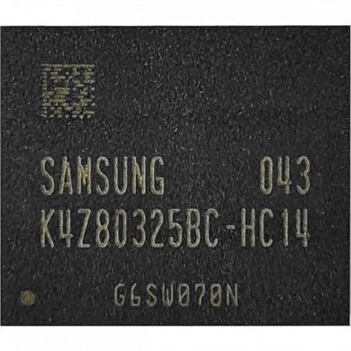 Ci K4Z80325BC-HC14 memoria GDDR6 256Mx32 1GB