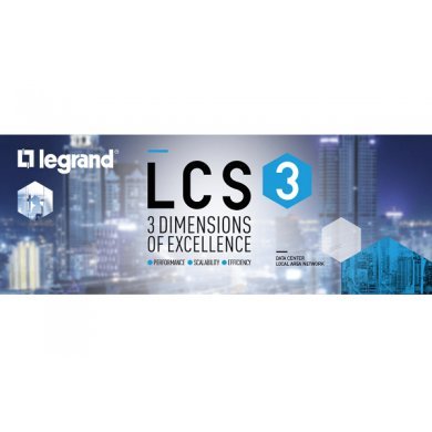 033750 LEGRAND PATCH PANEL 24 PORTAS CAT5e LCS3