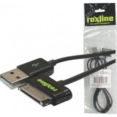 03.001.00266 Cabo USB para Tablet Roxline 1.2 Metros