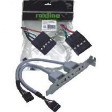 03.119.00099 Espelho Adaptador Roxline 2 Portas USB