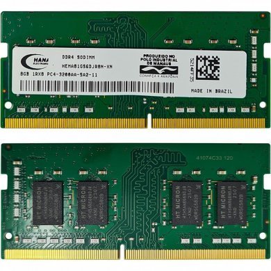 Hana memória 8GB DDR4 3200MHz SODIMM para notebook